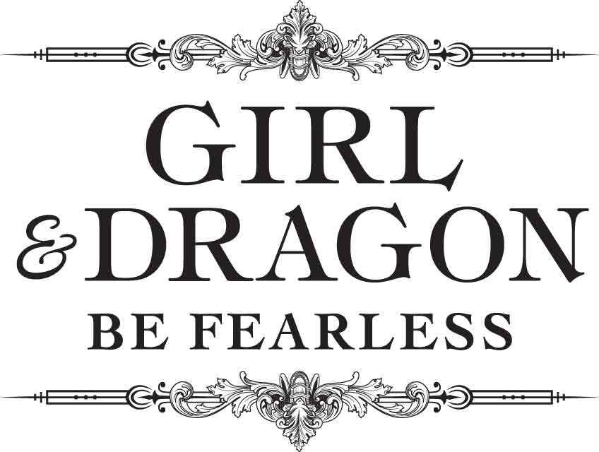 Girl and Dragon Logo
